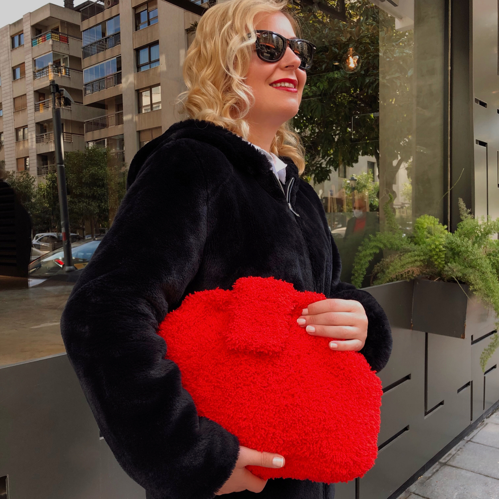 TEDDY LUXE Kırmızı