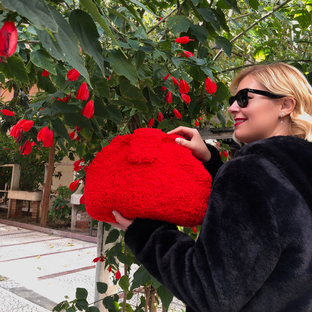 TEDDY LUXE Kırmızı
